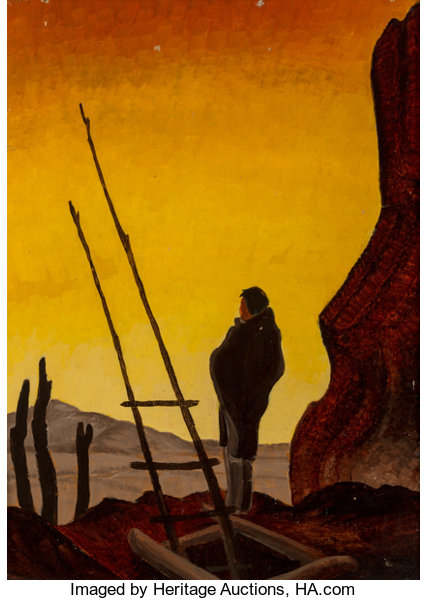 “The Kiva Sentinel” by Lloyd Albright 