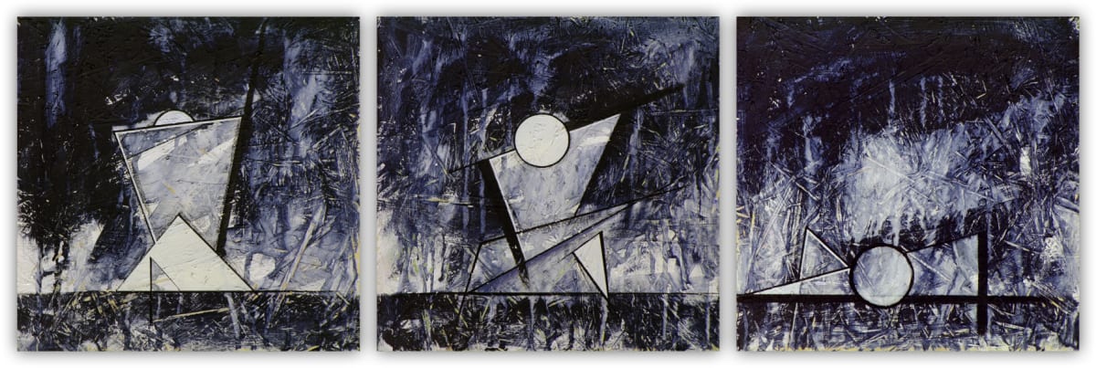 Never Fully Dawned (Triptych) by Richard Yeomans, Image 1.