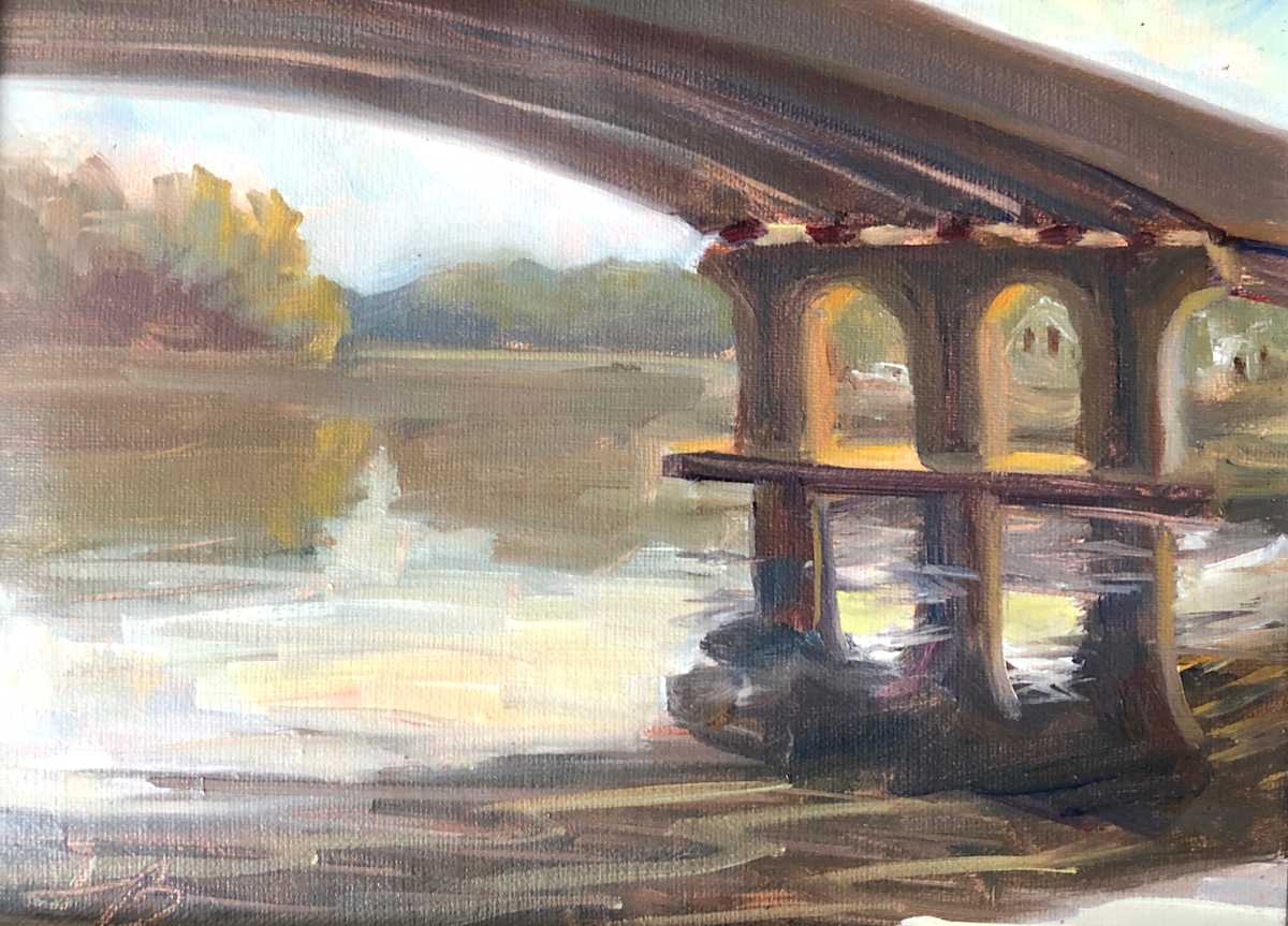 Bridge Over Weems by Joan Brady  Image: Bridge Over Weems 