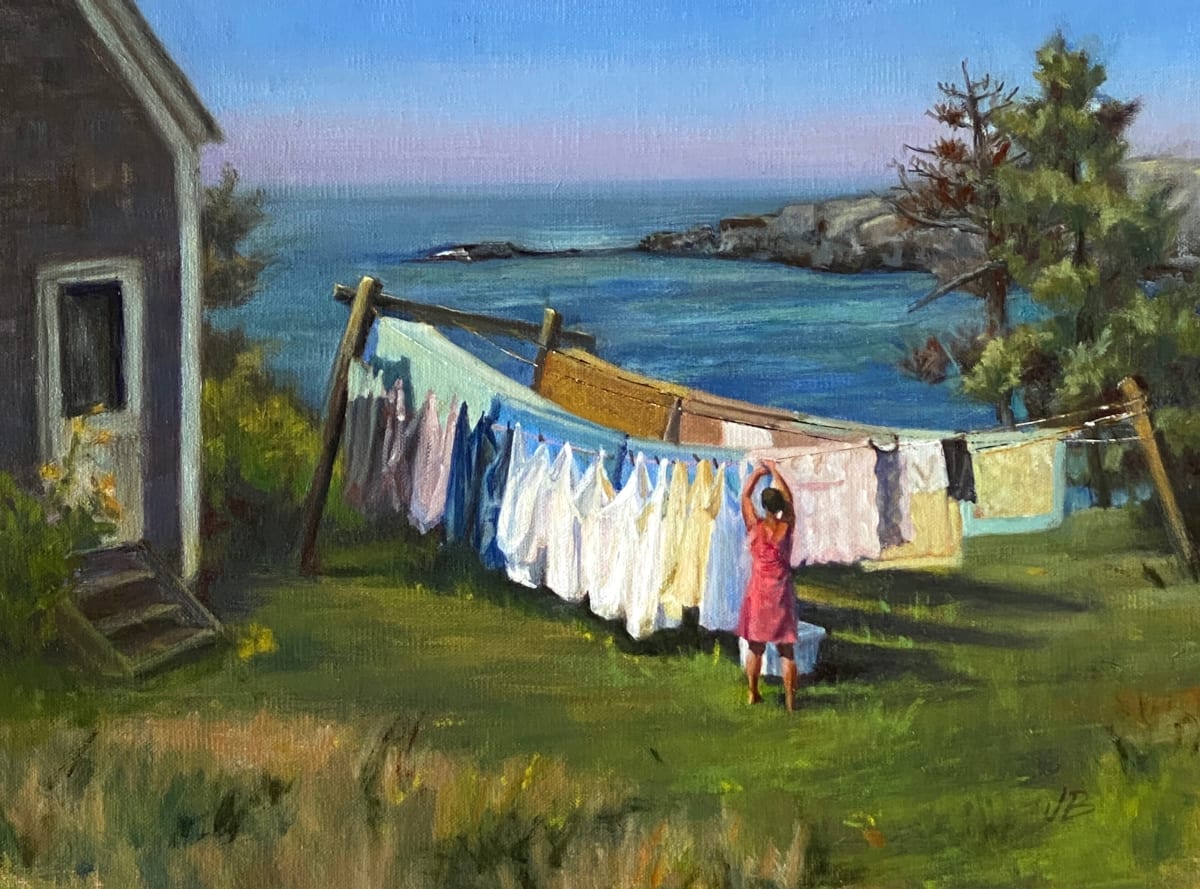 Laundry Day by Joan Brady 