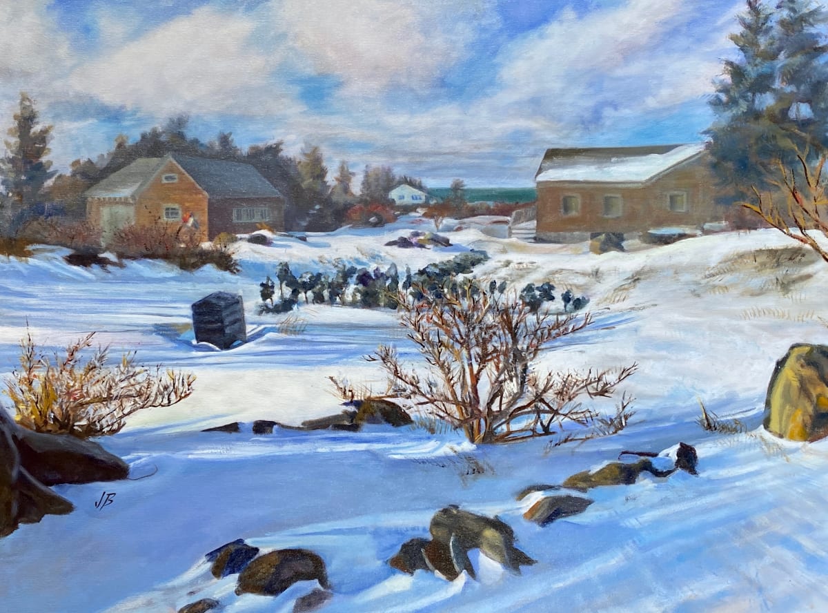 Winter Kale by Joan Brady 