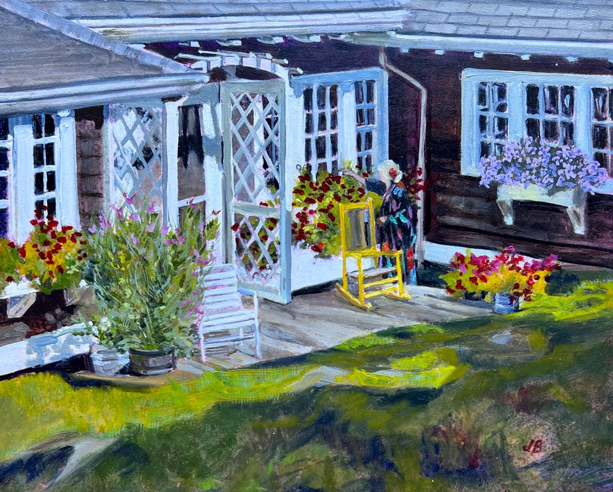 Miki's Garden by Joan Brady 