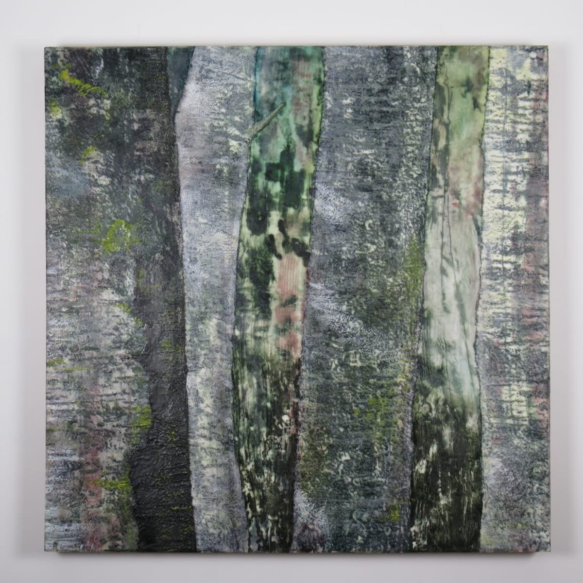 Sighing Forest 2021  Image: Sighing Forest 2021 photo encaustic 36" x 36"