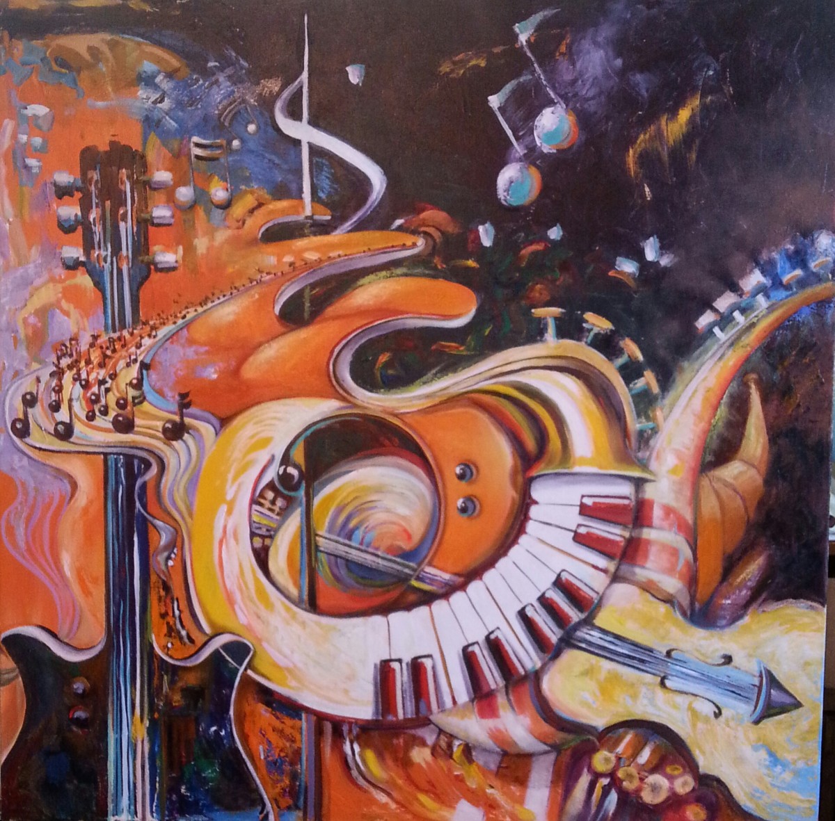 Abstract in Music by Joose Hadley 
