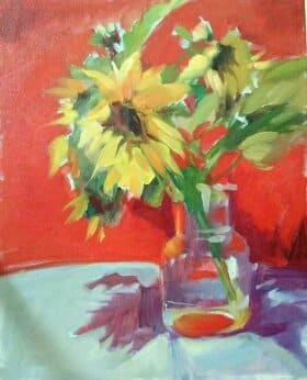 Sunflowers by Joose Hadley 