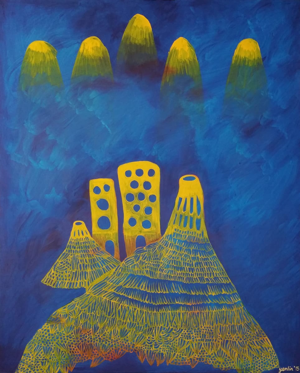 Blue Islands I by Isabella Teng 