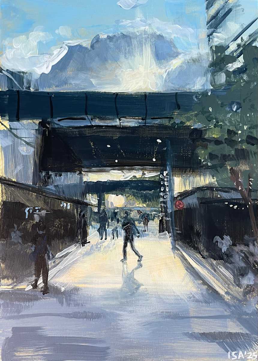 Paya Lebar Evening by Isabella Teng 