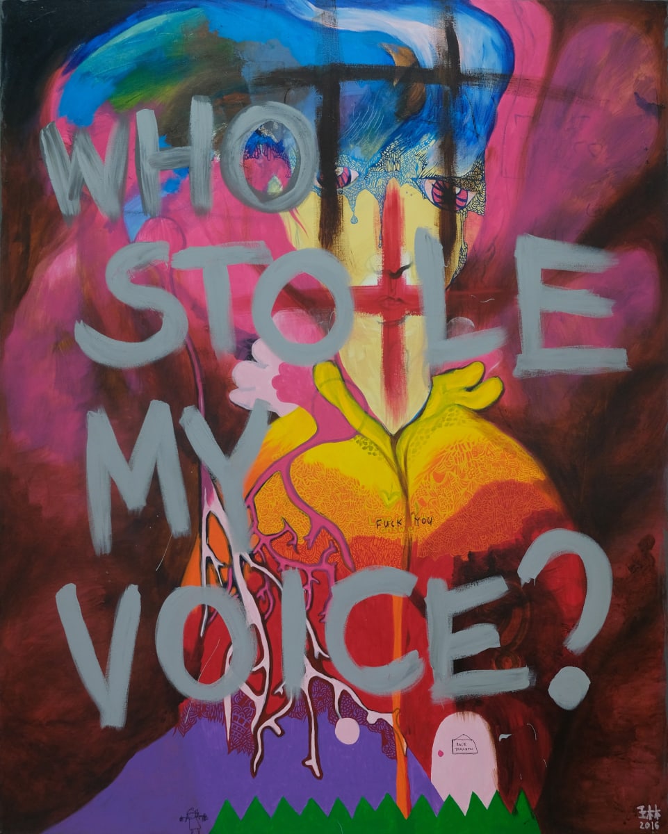 Who Stole My Voice?  Image: Photo taken Aug 2022