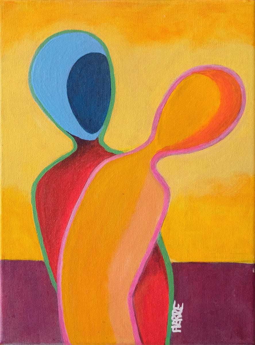 Melting on a Hot Day (Love) by MIRROR Art Duo 