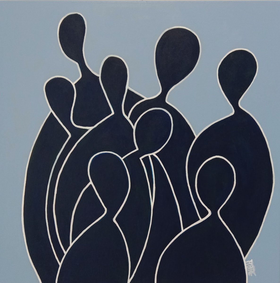 Portrait de Famille by MIRROR Art Duo 