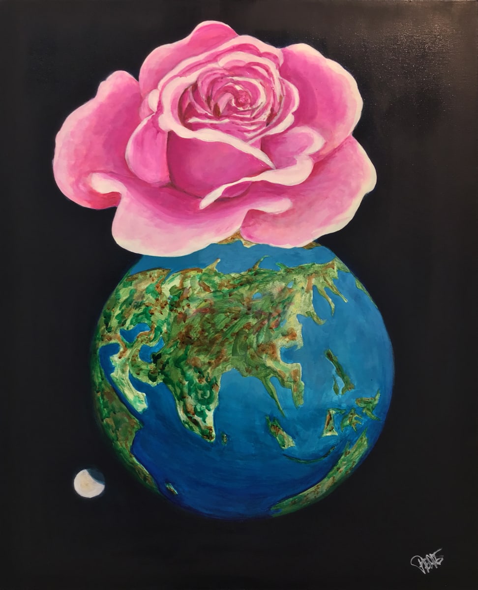 Planet Rose by MIRROR Art Duo 