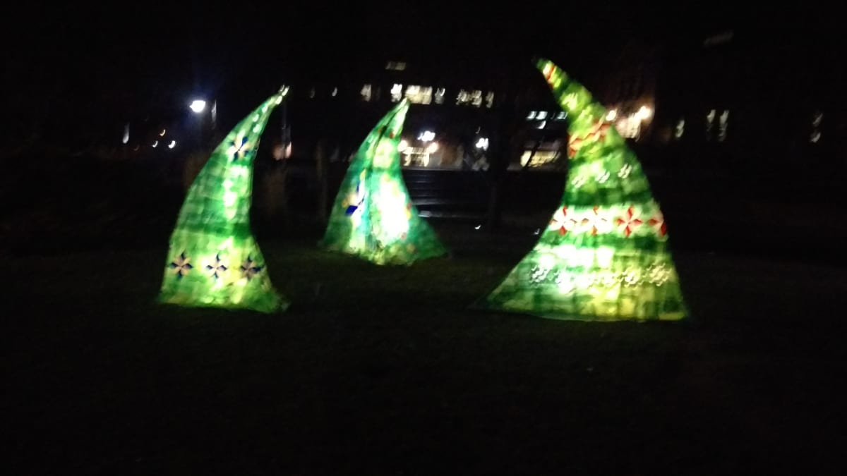 Trees Dancing In Nordic Sweaters, Image 2.