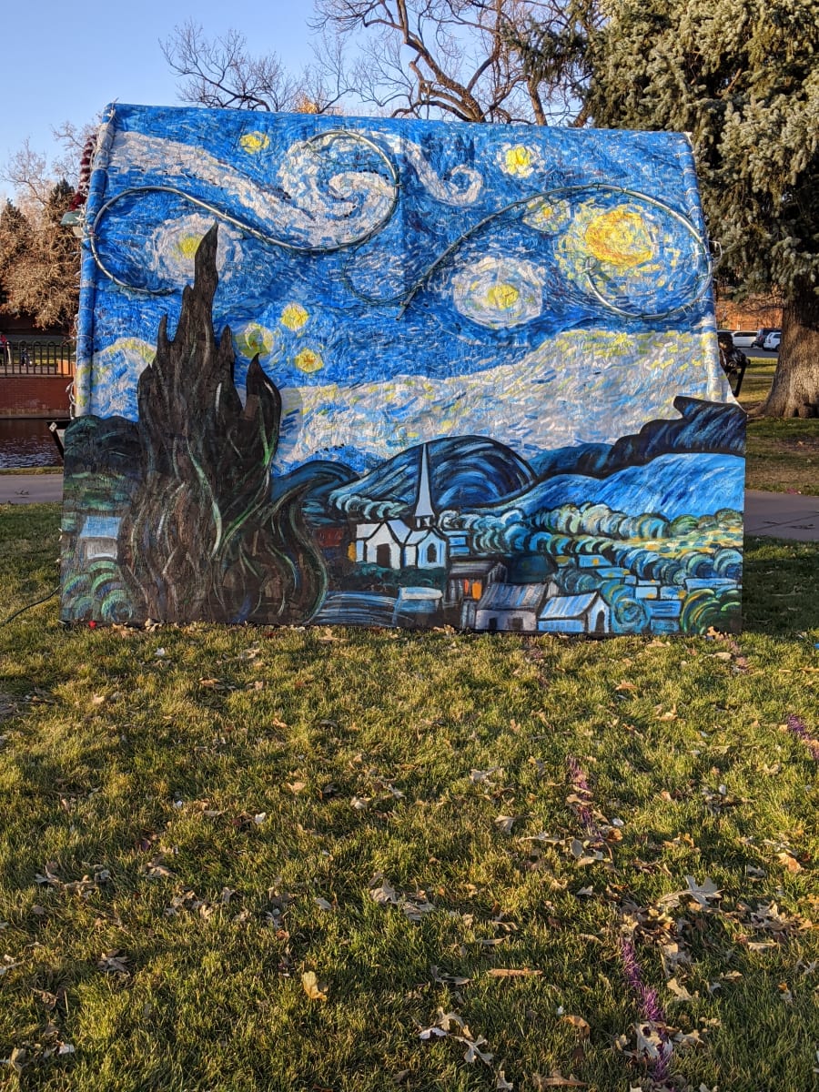 Walk through a Stary Night by Kathryn Vinson 