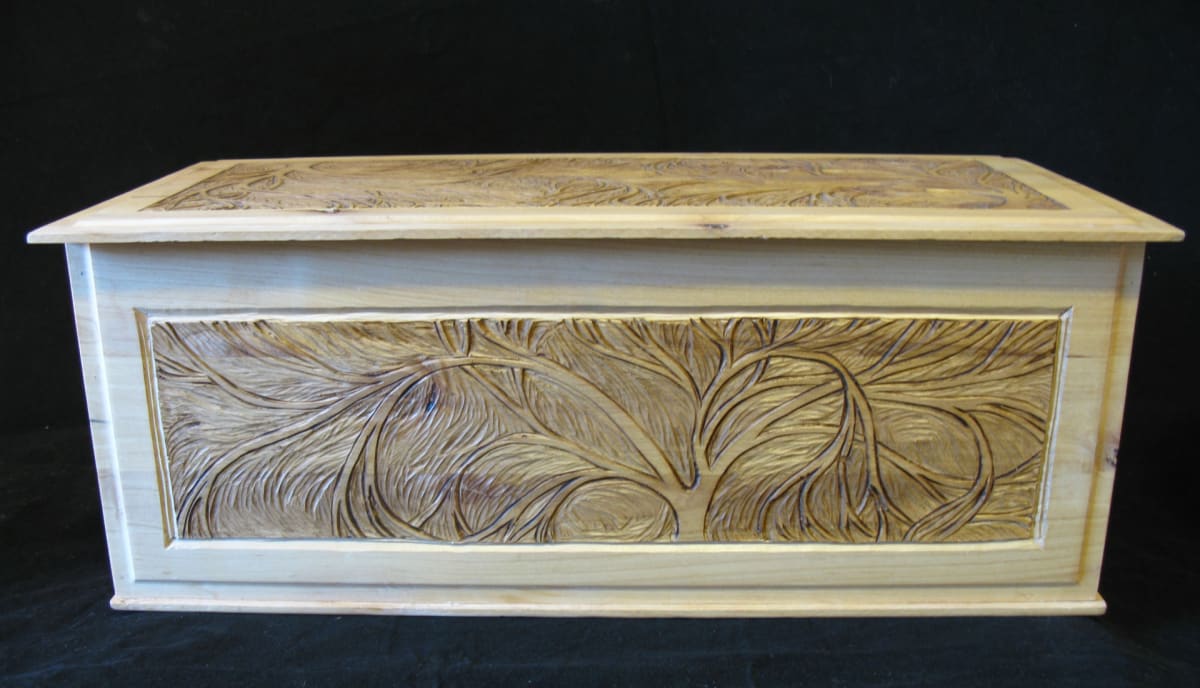 Sagebrush box by Kathryn Vinson, Image 1.