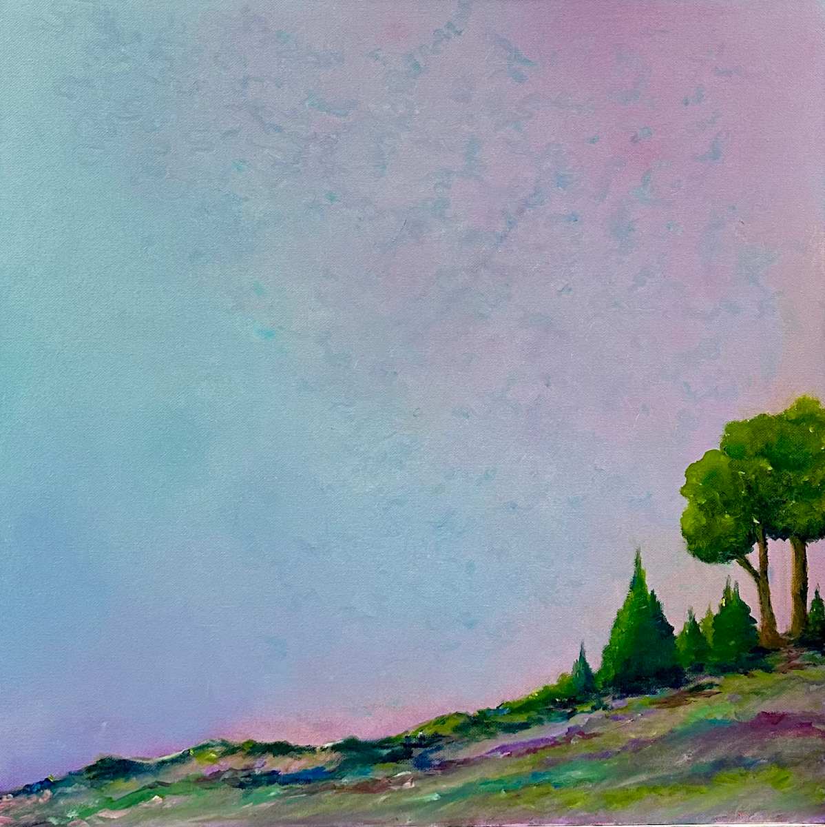 Beneath the soft sky by Nilou Farzam 