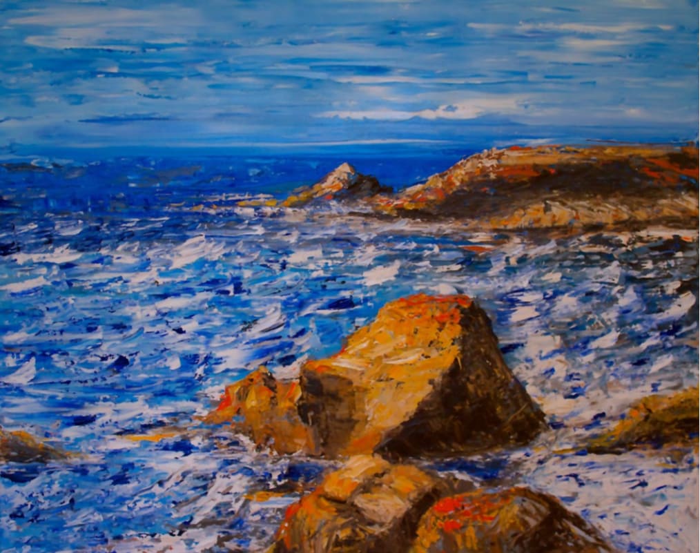 Celestial color by Nilou Farzam 