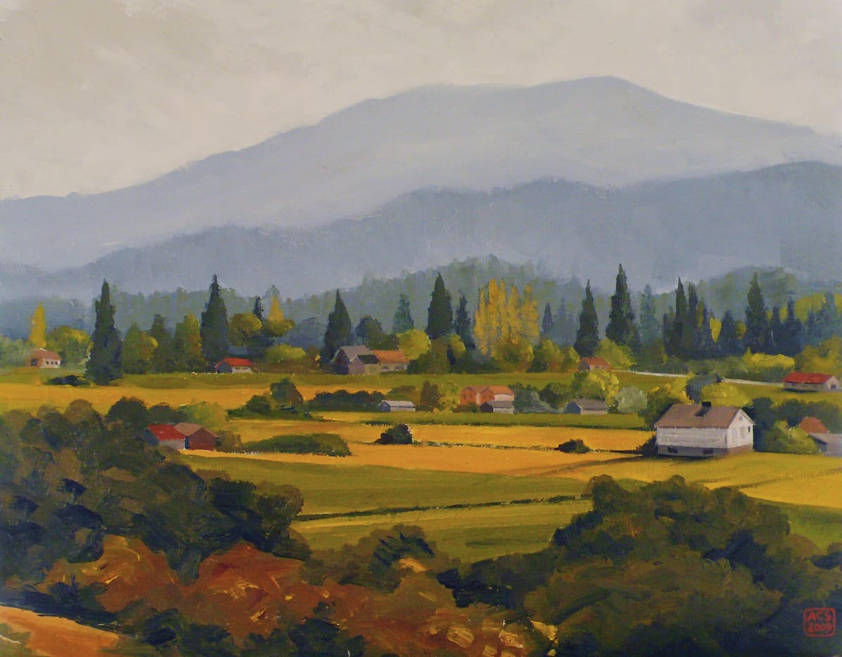 Calistoga from Mt. St. Helena 