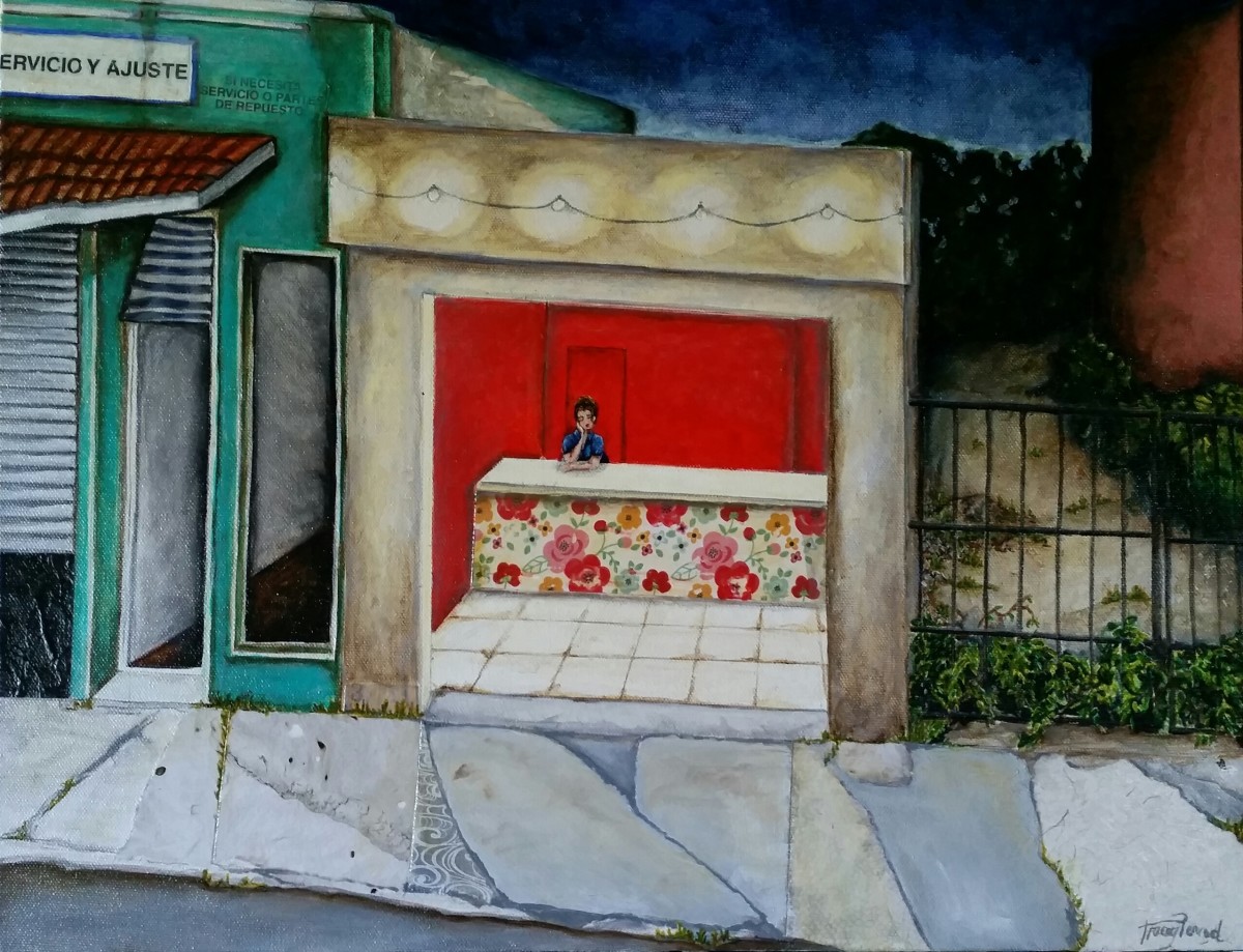 San Miguel Shopkeeper by Tracey Penrod 