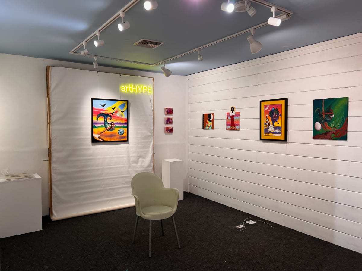 Walt Wali Neil and Sarah Svetlana artworks, Lazarus Gallery