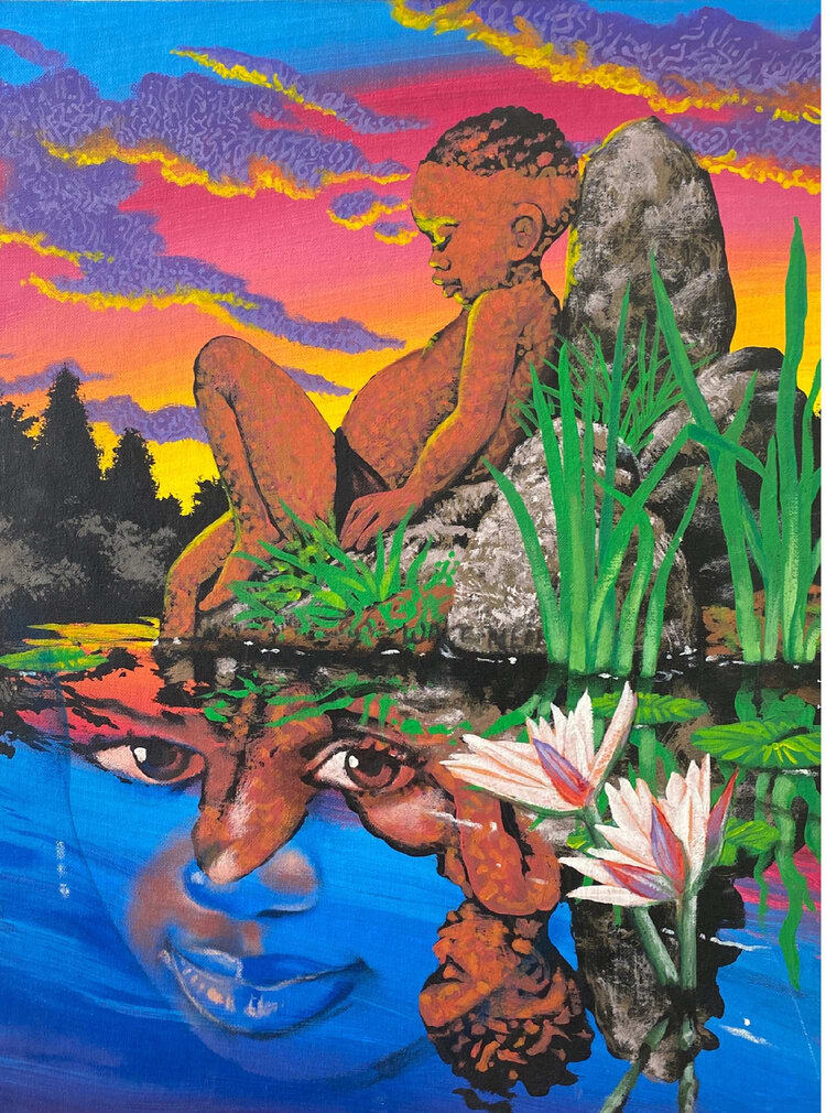 Reflection by Walt "Wali" Neil, Image 1.