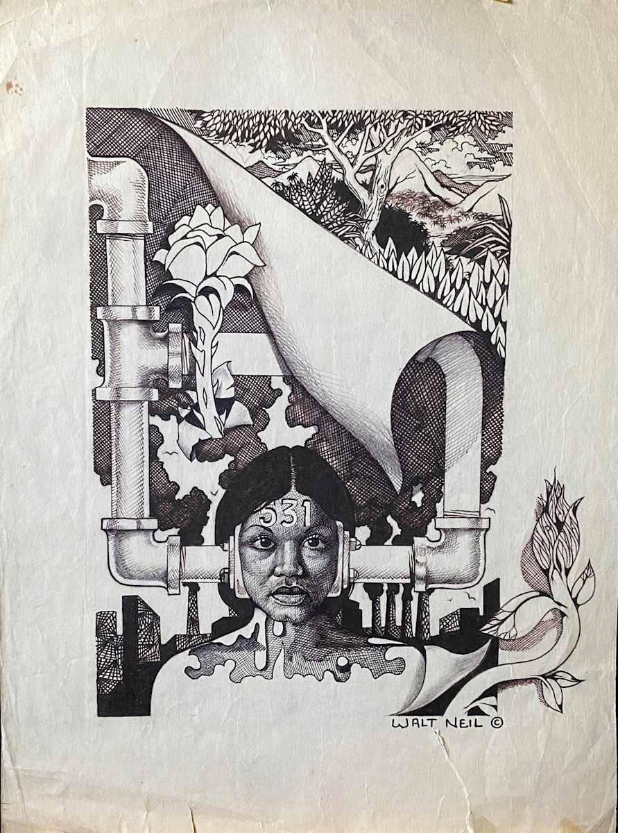 Girl with 531 by Walt "Wali" Neil, Image 1.