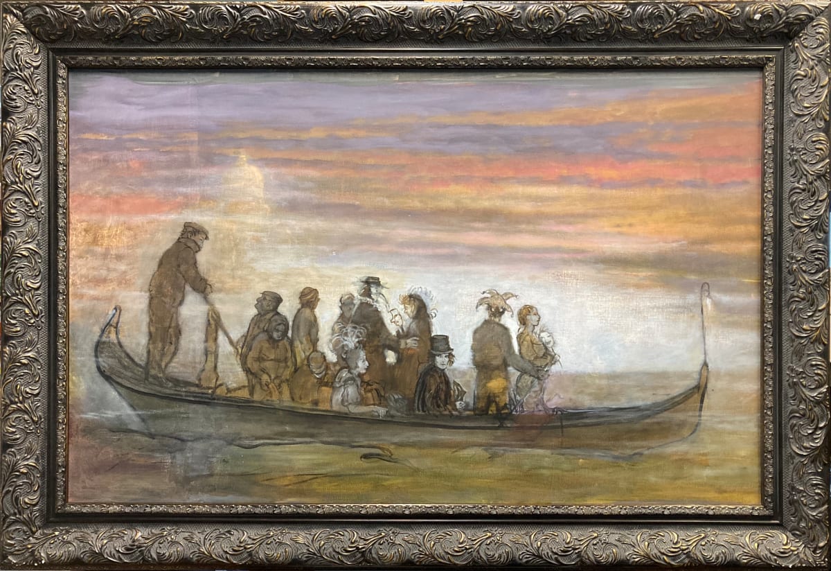After Performance: In the Boat Going Deathward by jada rowland 