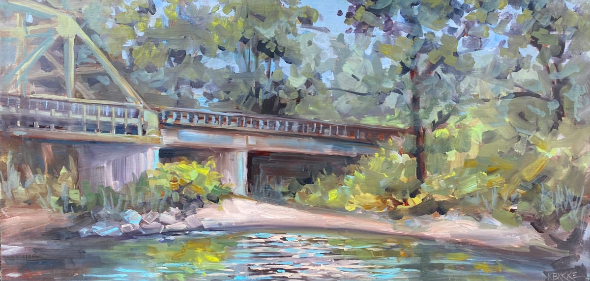 Bridge Over Rushing Waters 