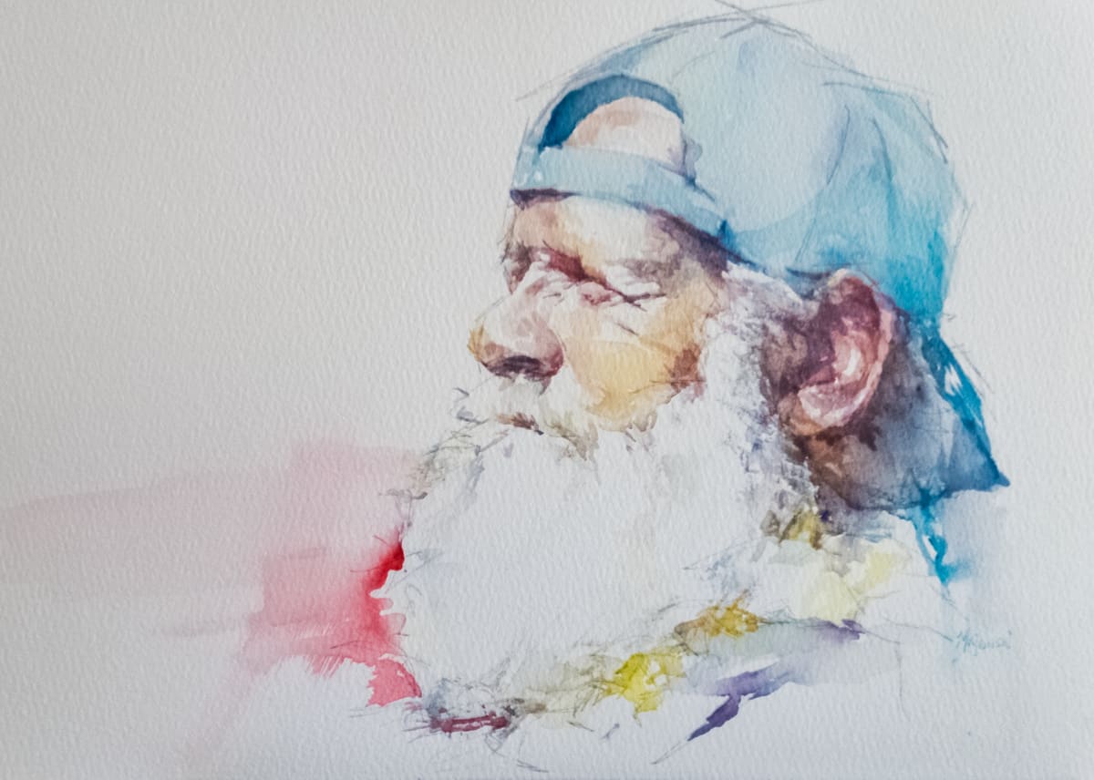 The Beard by Carolyn Majewski  Image: Accepted:  2024 HWS Open Exhibit