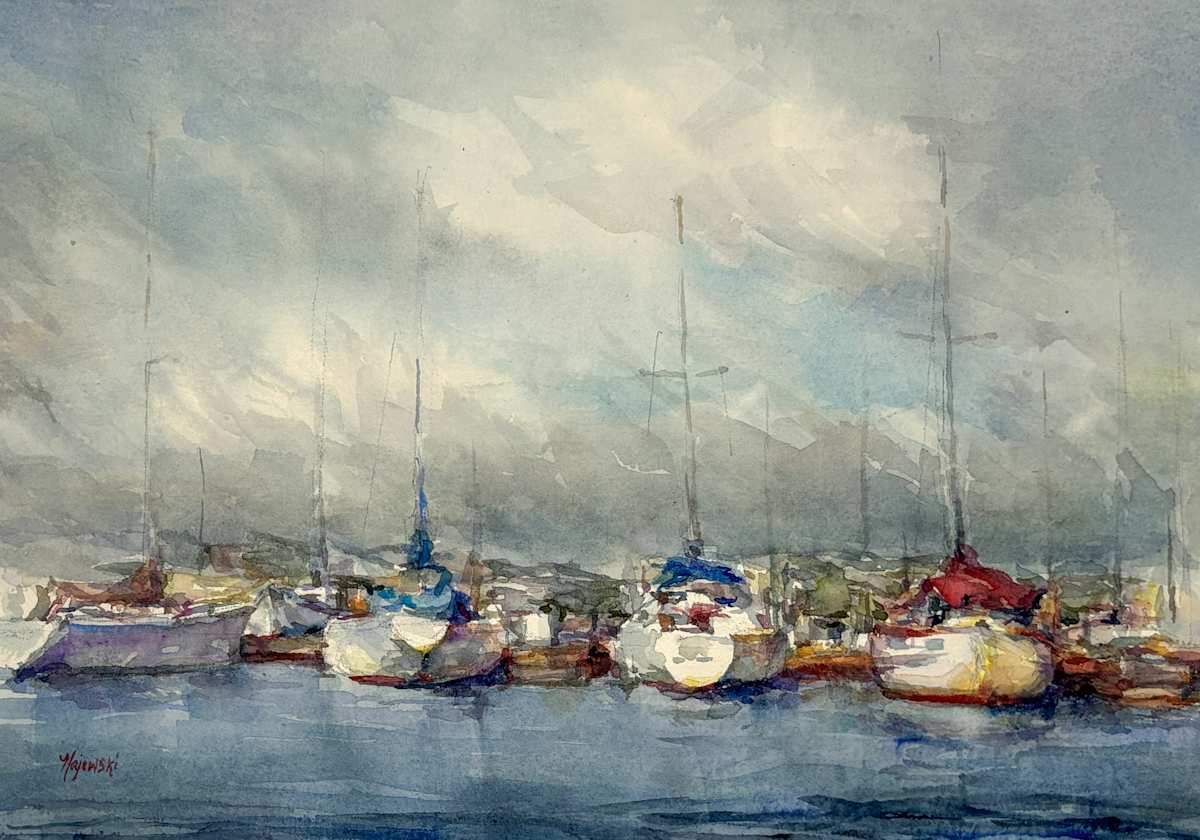 Rainbow Marina by Carolyn Majewski  Image: Accepted:  2025 HWS Members Show