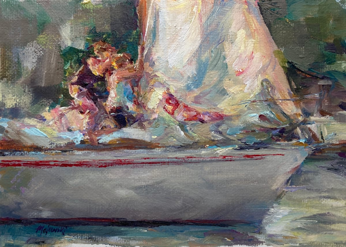 Bringing Down the Jib by Carolyn Majewski 