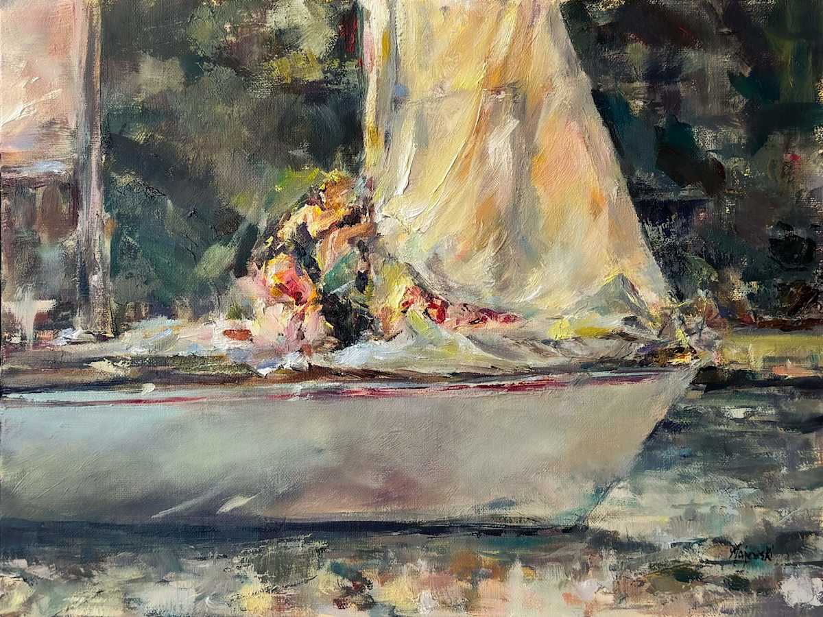 Droping the Sail by Carolyn Majewski, Image 1.