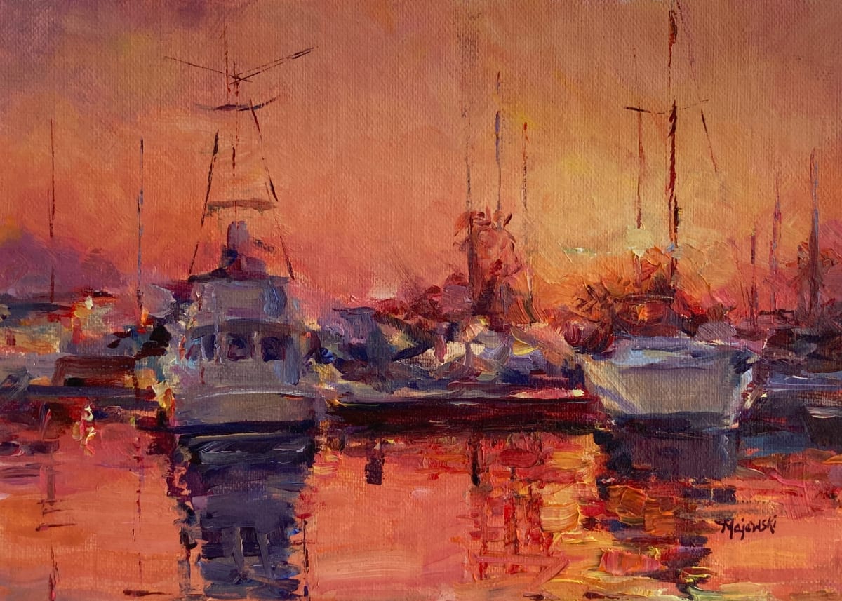 Ala Wai Sunset  Image: Accepted: American Impressionist Society 2nd Annual AIS Associate

Members Online Exhibition