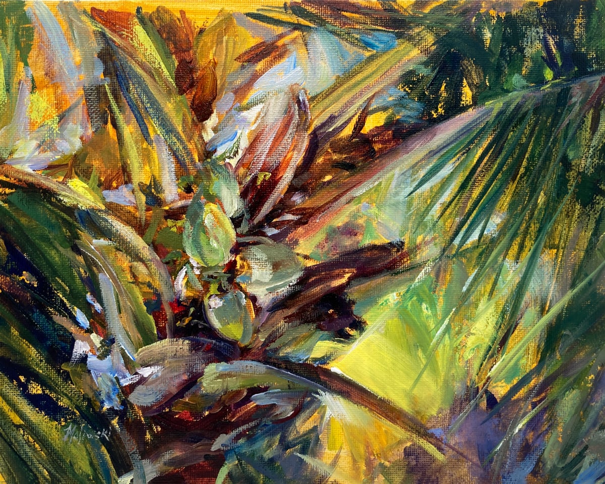 Coconut Palms #2 by Carolyn Majewski 