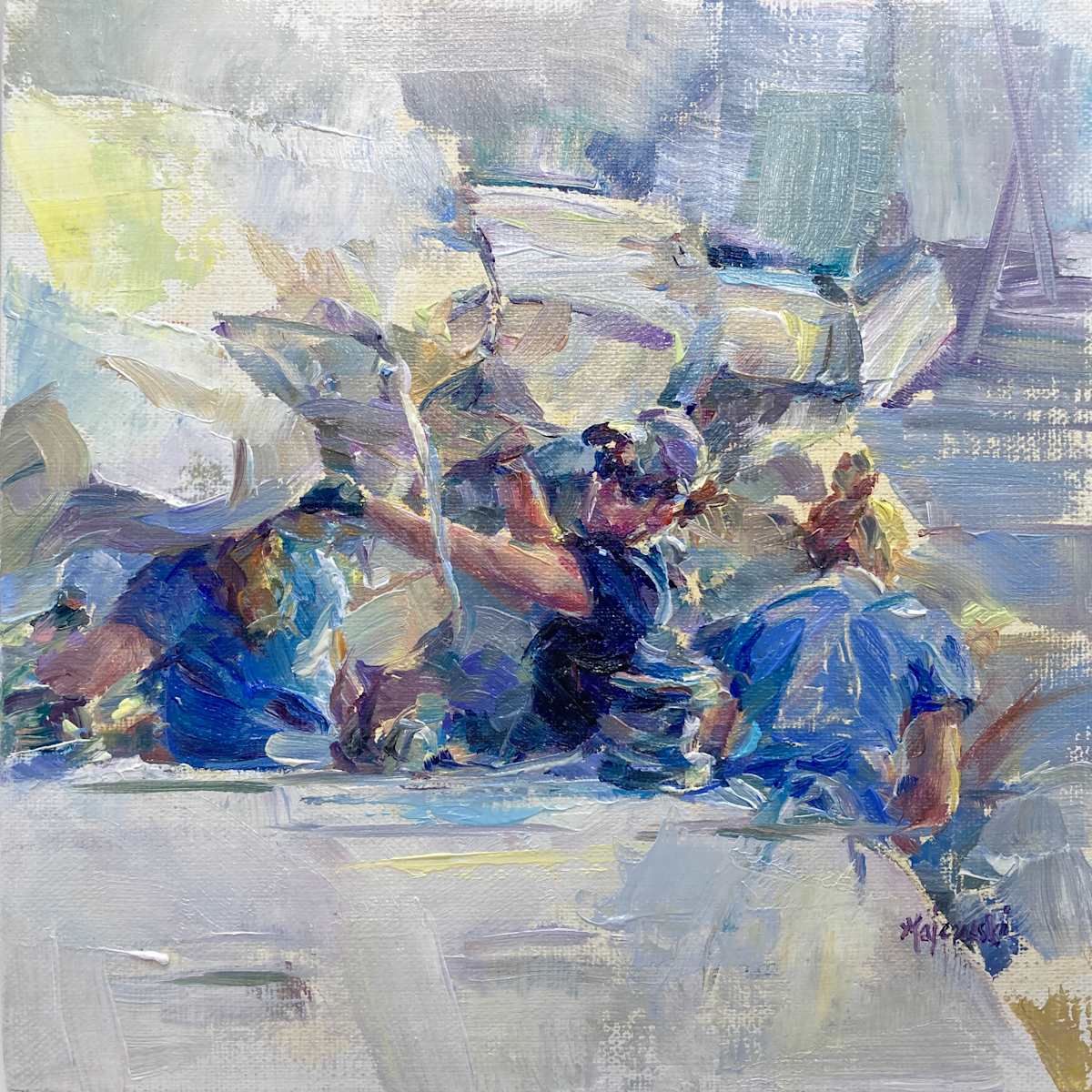 Wahine Sailing by Carolyn Majewski, Image 1.