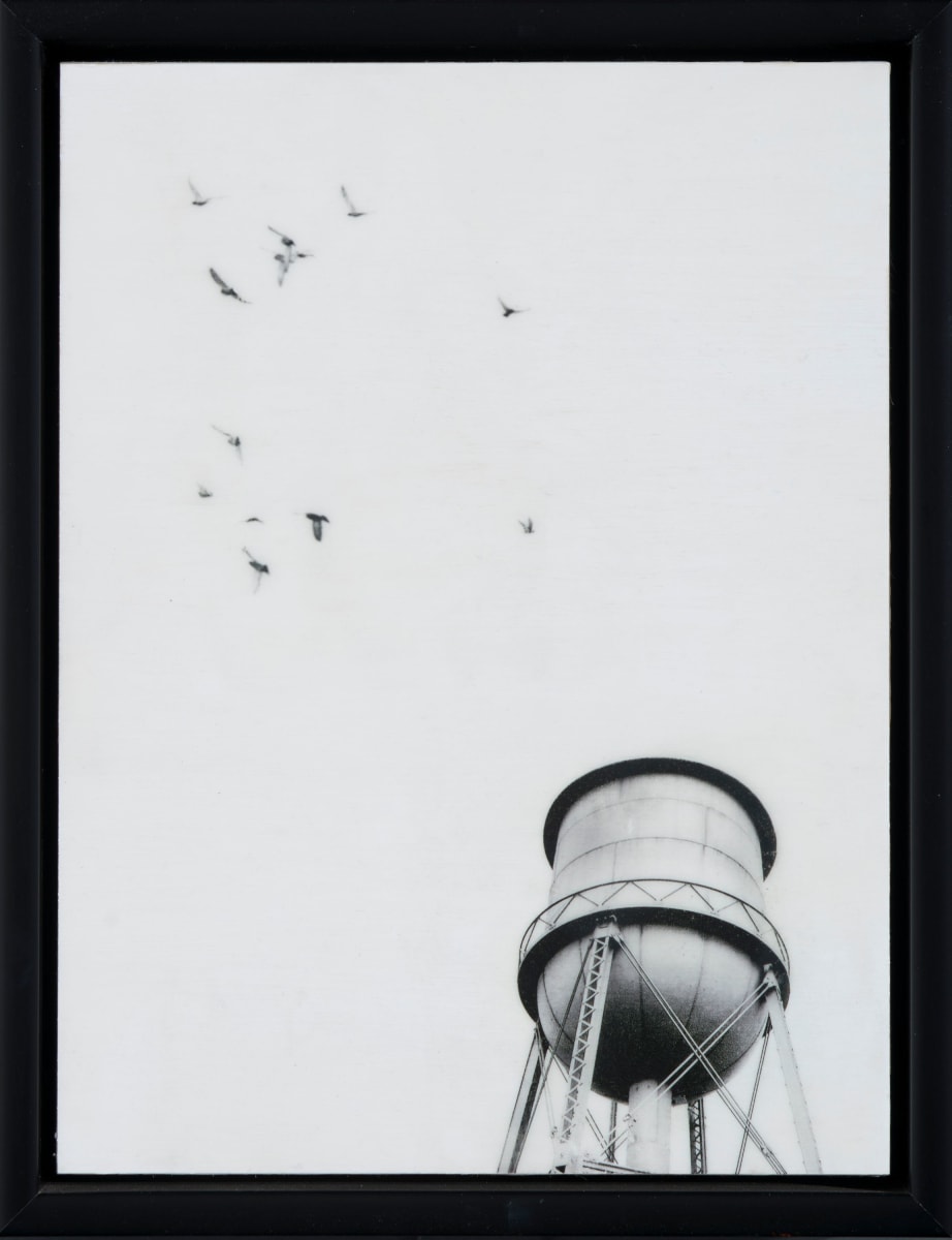 Water Tower with Birds #0920-03 