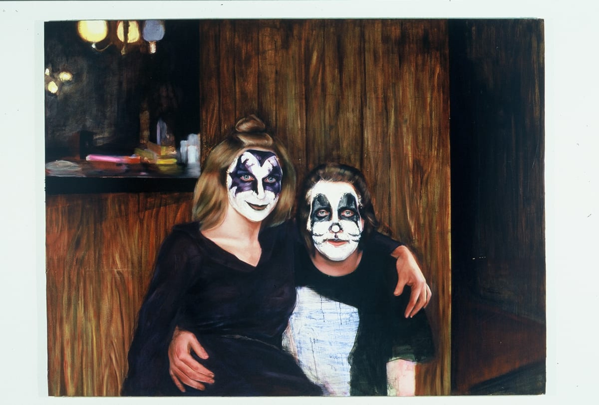 I don't know anything about this and by the time I tell you it will all be forgotten- triptych by Angela Fraleigh 