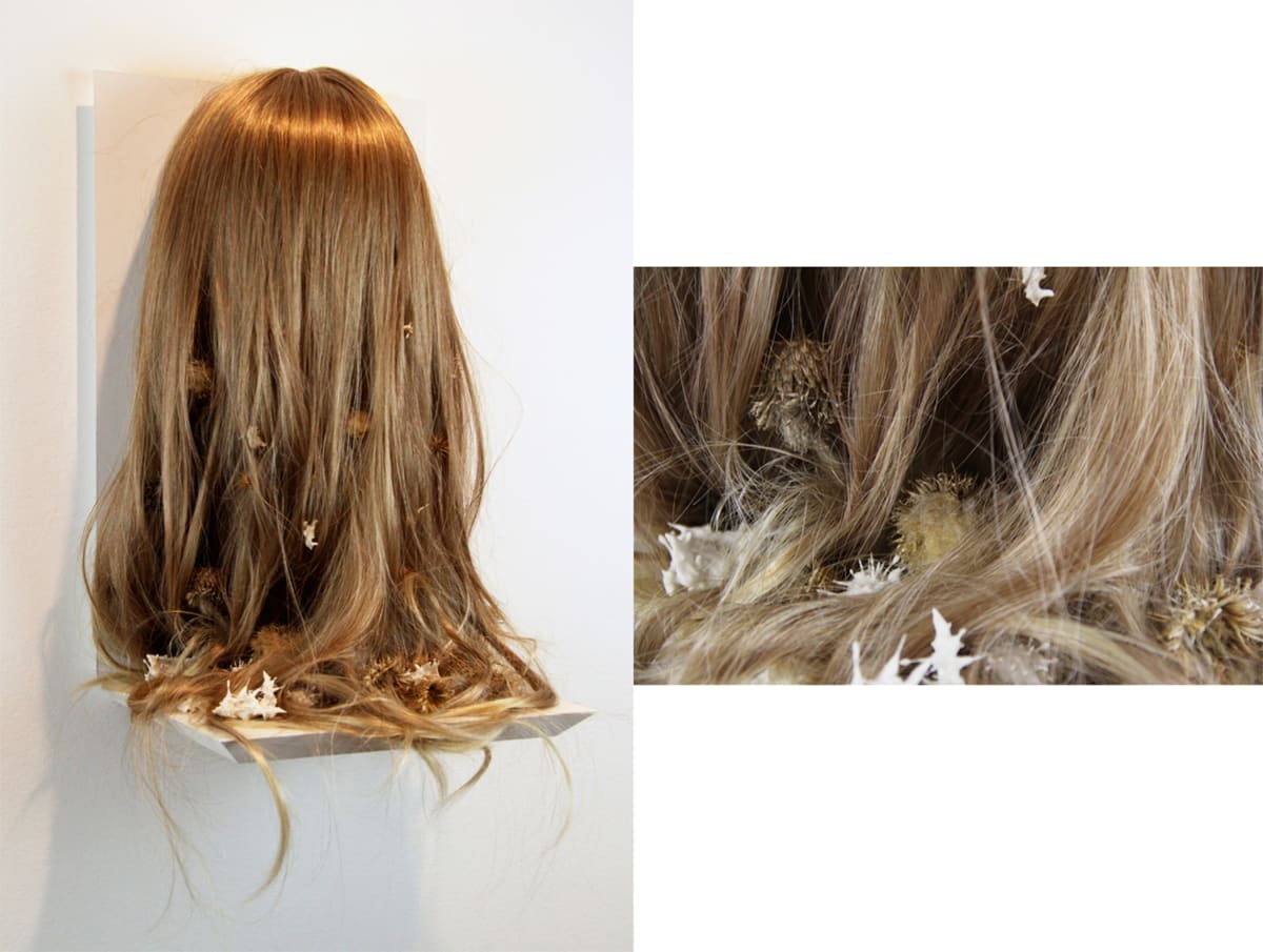 Lonelily Loomed into Bone by Angela Fraleigh 