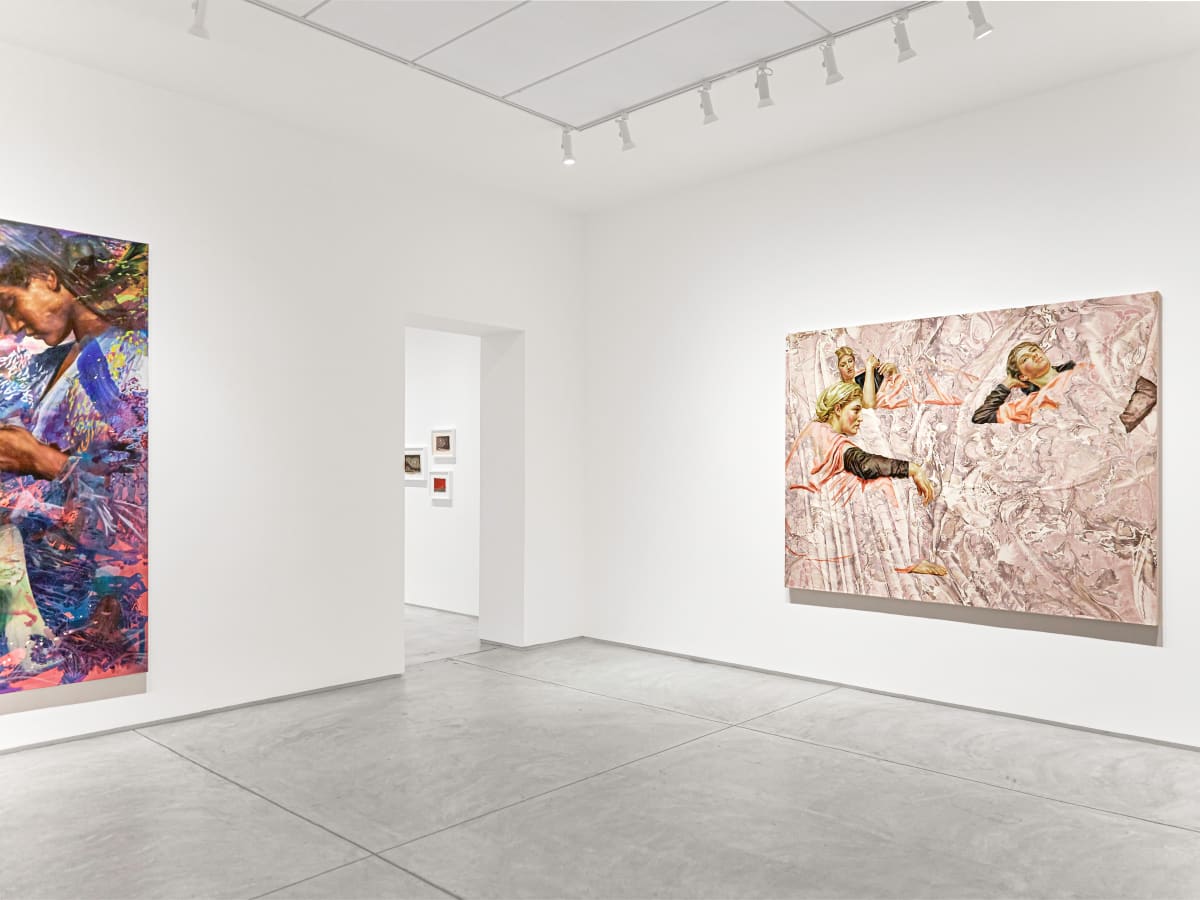 Our world swells like dawn, when the sun licks the water - Installation 