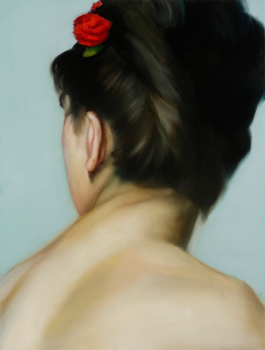 The thin skin of our eyes by Angela Fraleigh 