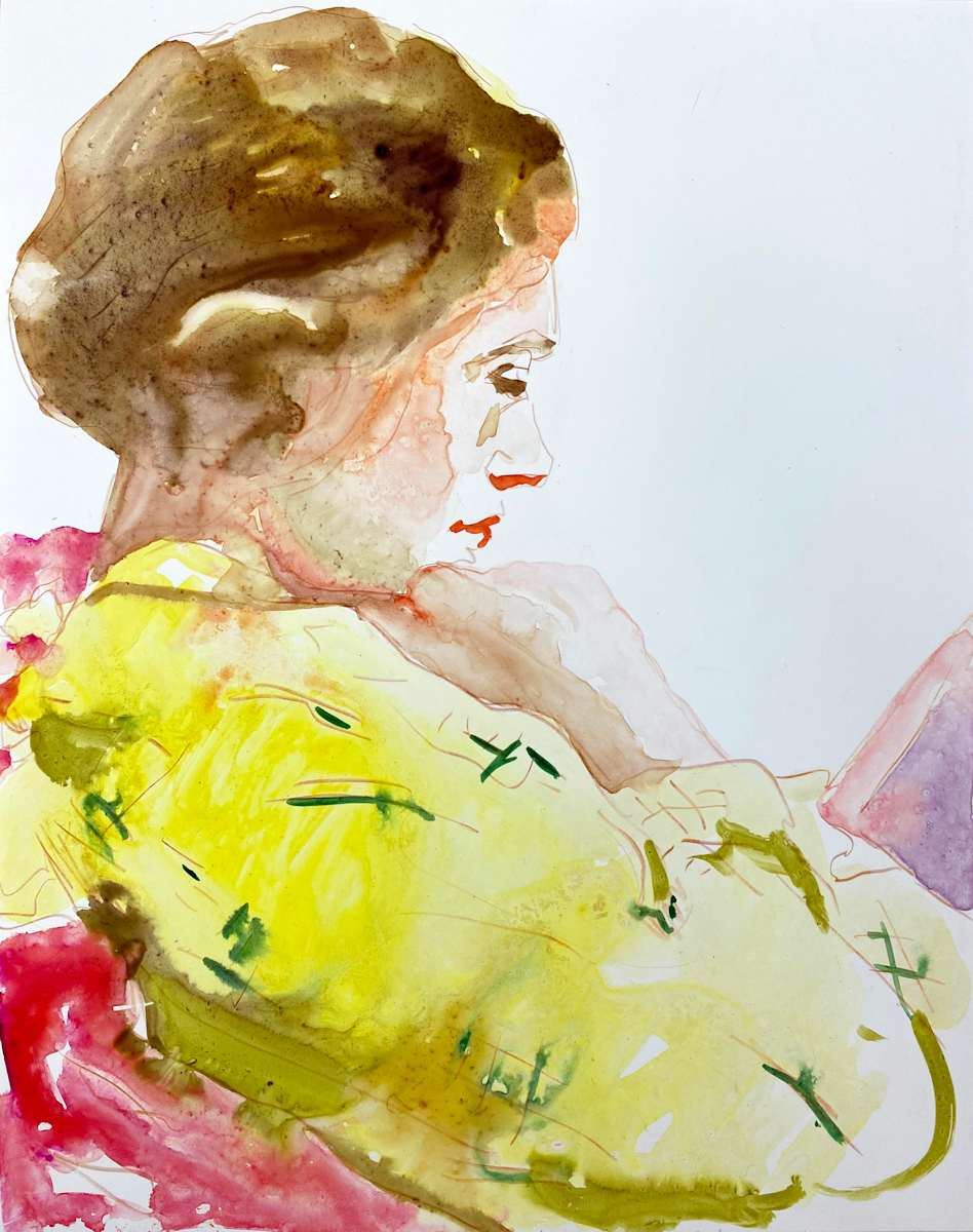 Study in Yellow by Angela Fraleigh 