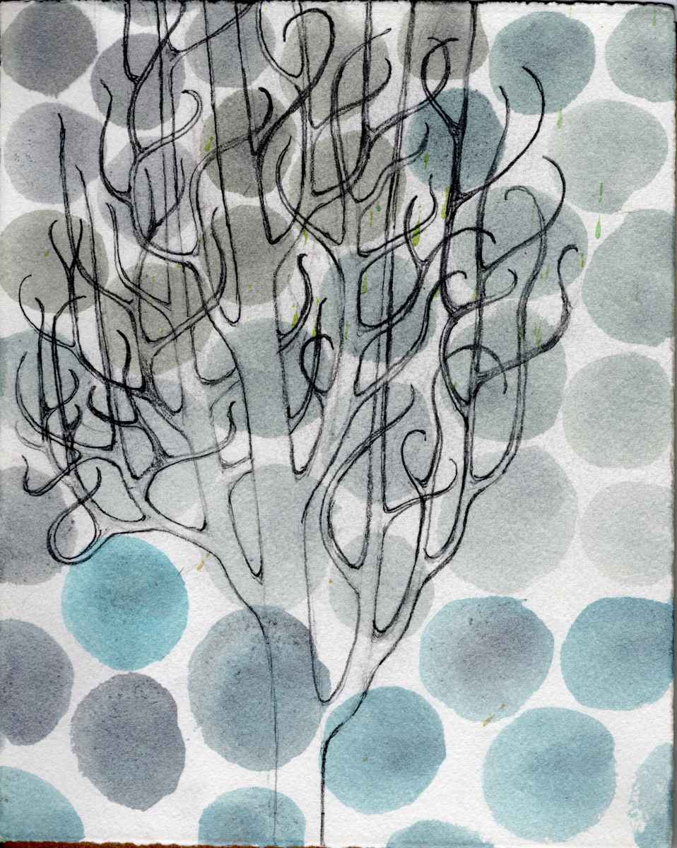 Curly Tree — Study, Image 1.