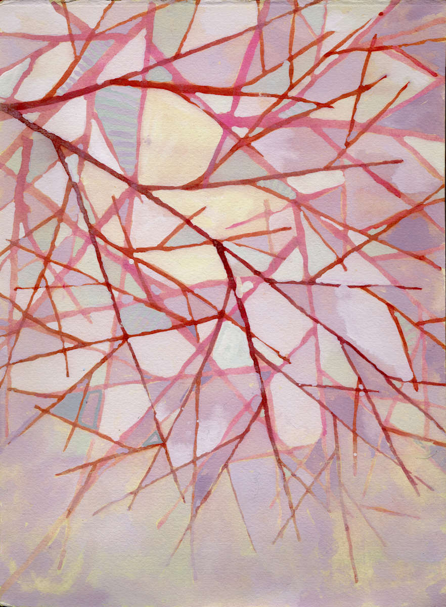 Pink Trees — Study, Image 1.