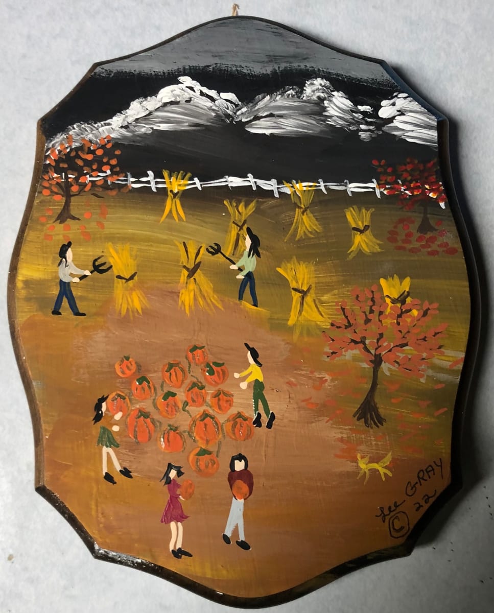 Harvesting On The Farm by Lee Gray, Image 1.