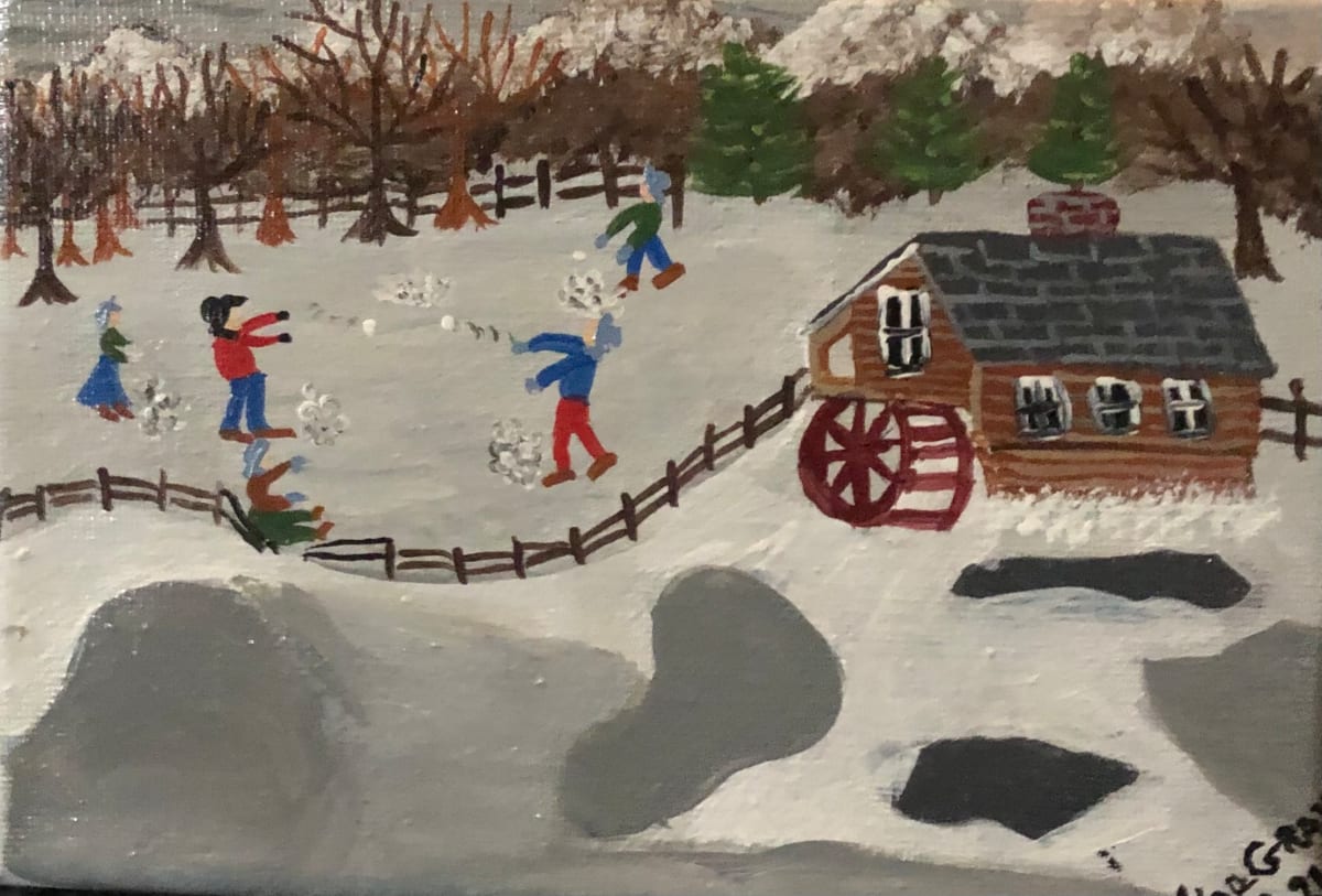 Who Will Win The Snowball Fight  Image: Who Will Win The Snowball Fight