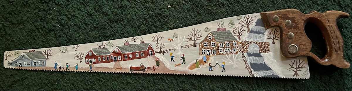 The Old Stone Mill - Saw by Lee Gray 