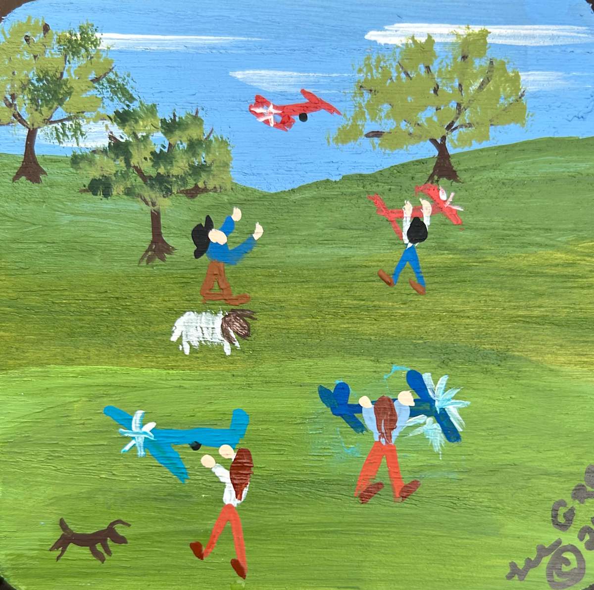Flying Airplanes by Lee Gray 