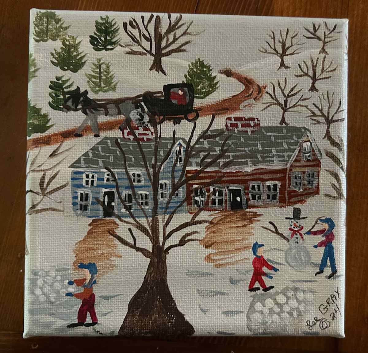 The Trees Are Bare by Lee Gray, Image 1.