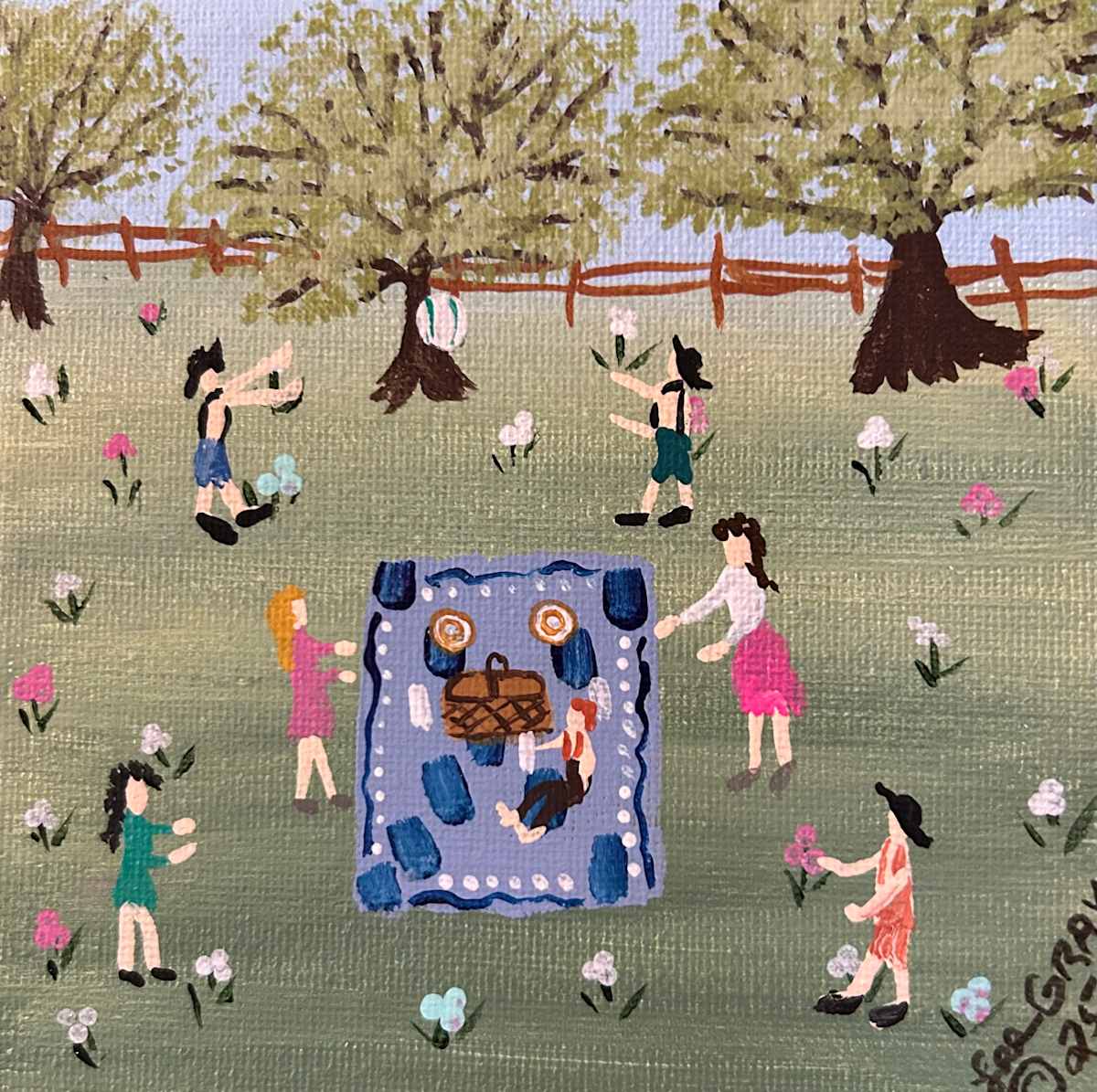 A Country Picnic by Lee Gray 