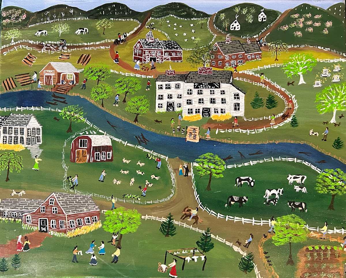 The Logs Are Going Down The River by Lee Gray 