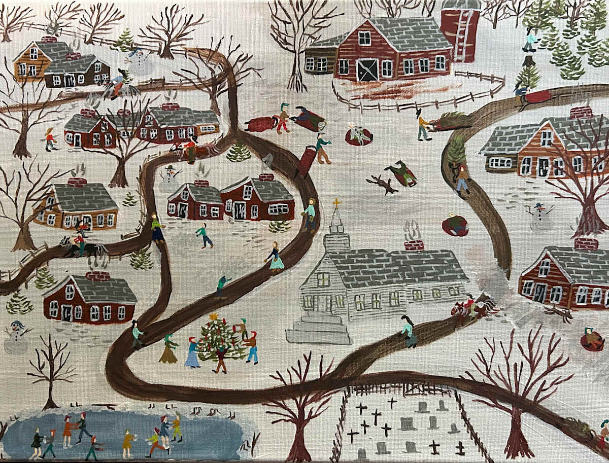 Decorating The Tree by Lee Gray 